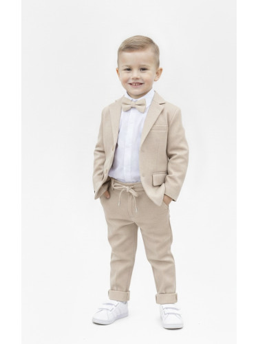 Спортно-елегантен комплект Тери от колекция Бежина за момче от 4 части