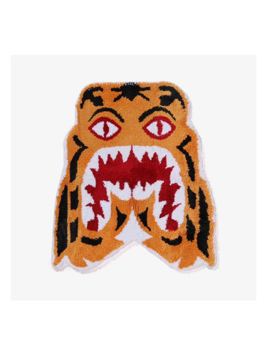 A BATHING APE Tiger Rug Orange Universal