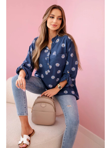 Дамска блуза Kesi с флорален мотив