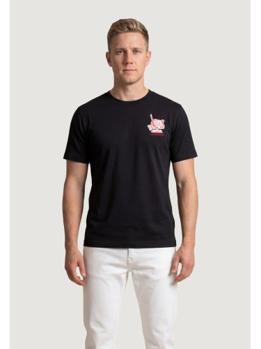 Черна тениска New Balance с щампа