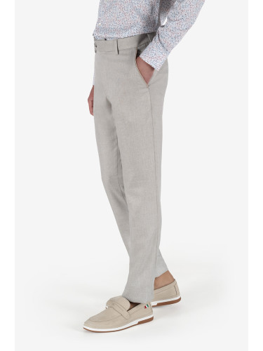Панталон slim fit бежов