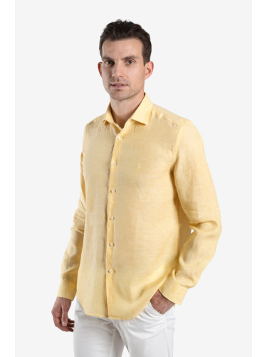 Риза SF лен жълта 1