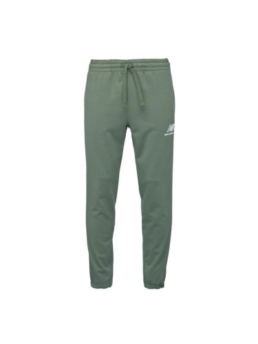 New Balance ESSENTIALS STACKED LOGO FRENCH TERRY SWEATPANT Мъжко долнище, зелено, размер