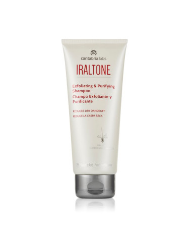 IRALTONE Exfoliating and Purifying Shampoo ексфолиращ шампоан против пърхот 200 мл.