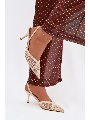 Плетени сандали на стилет Boto