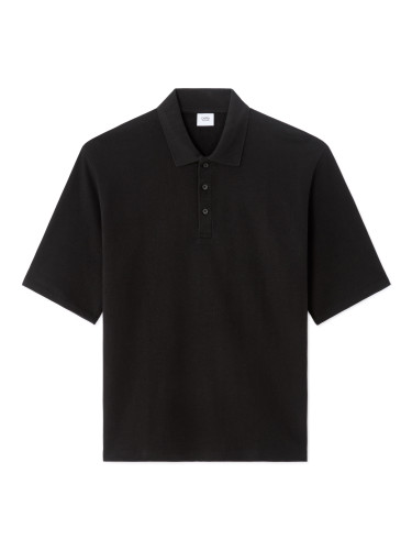 Черна поло риза с голям размер Celio