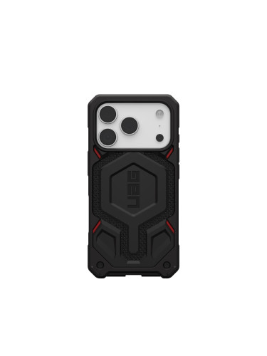 Оригинален кейс UAG Monarch Pro Kevlar, За iPhone 17 Pro (6.3), Черен