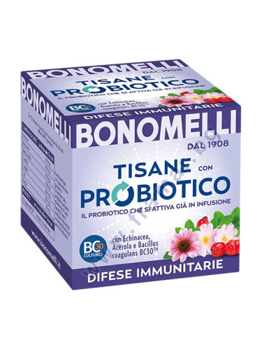 БОНОМЕЛИ БИЛКОВ ЧАЙ С ПРОБИОТИК ЗА ИМУННАТА СИСТЕМА филтър * 10