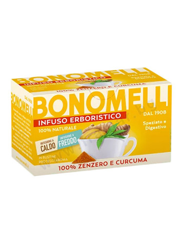 БОНОМЕЛИ БИЛКОВ ЧАЙ С ДЖИНДЖИФИЛ И КУРКУМА филтър * 16