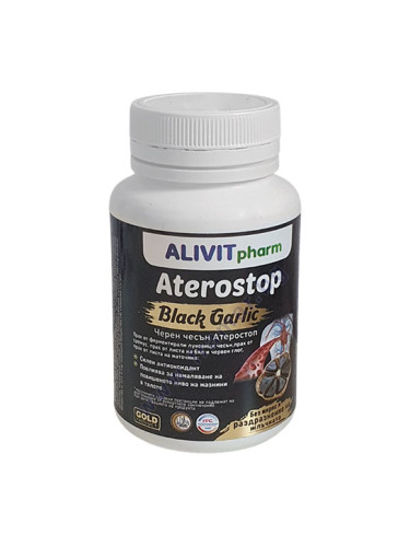 АЛИВИТ ФАРМ ЧЕРЕН ЧЕСЪН АТЕРОСТОП капсули * 90