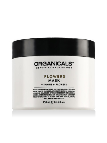 Organicals Flowers Mask Маска за коса за жени 250 ml