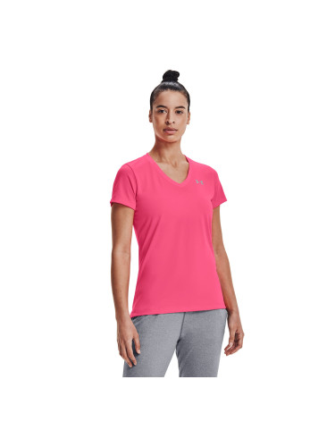 Тениска Under Armour Tech Ssv - Solid Cerise L