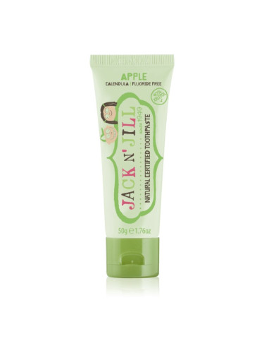 Jack N’ Jill Toothpaste Apple детска паста за зъби 6m+ 50 гр.
