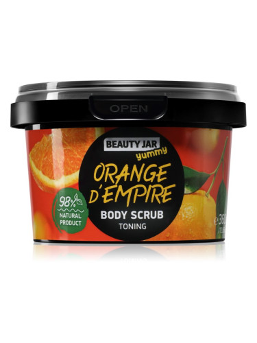 Beauty Jar Yummy Orange d'Empire фин пилинг с освежаващ ефект 360 гр.