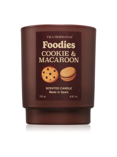 Vila Hermanos Cookie & Macaroon ароматна свещ 250 гр.
