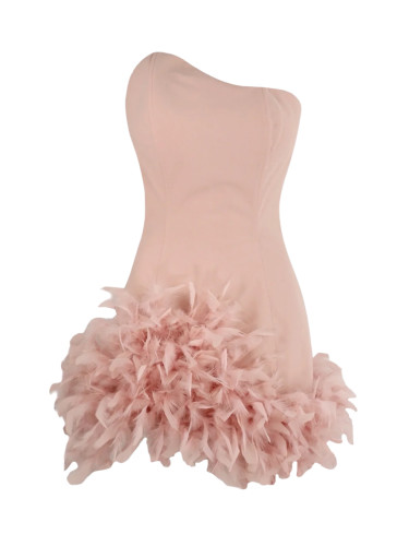 Рокля PINK FEATHERS