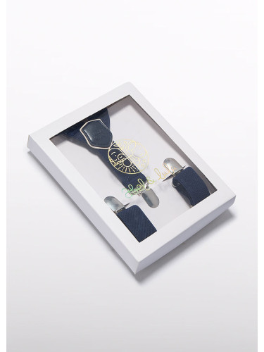 Детски тиранти в тъмносин цвят Abel & Lula