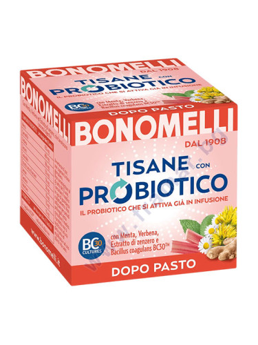 БОНОМЕЛИ БИЛКОВ ЧАЙ С ПРОБИОТИК ЗА ХРАНОСМИЛАНЕ филтър * 10