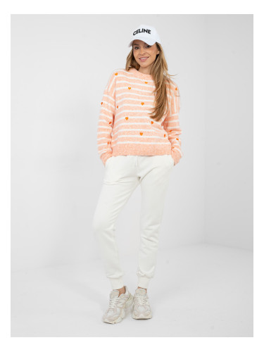 Раиран оранжев пуловер