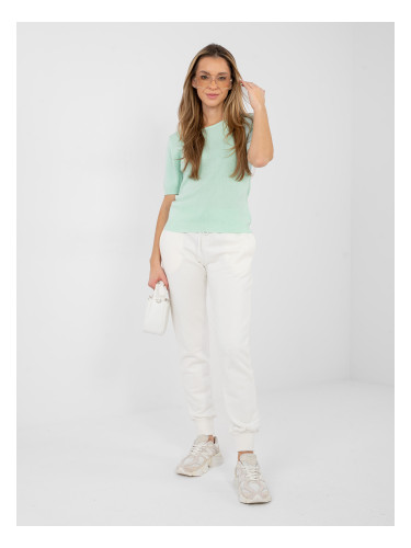 Светлозелен пуловер