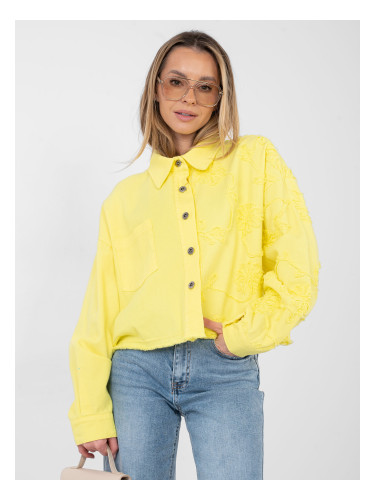 Жълто дънково яке