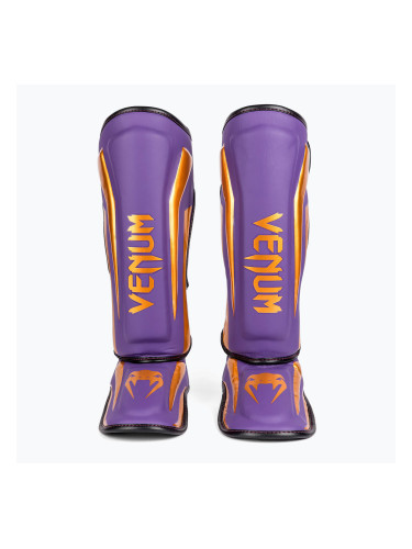 Venum Elite Standup Shin Guards протектори за пищяли и стъпала тъмно лилаво