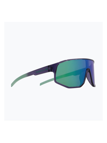 Слънчеви очила Red Bull SPECT Dash dark purple/smoke with green-purple mirror
