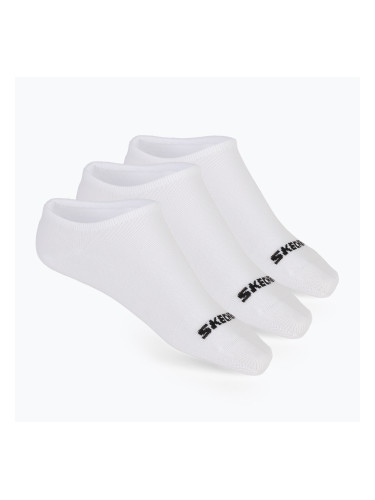 Детски чорапи SKECHERS Non Terry No Show 3 чифта white traditional