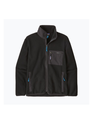 Мъжки поларен суитшърт Patagonia Synch black solid