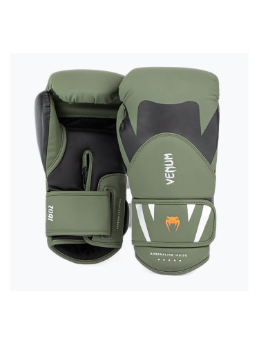 Мъжки боксови ръкавици Venum Challenger 4.0 black/khaki