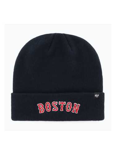 Зимна шапка 47 Brand MLB Boston Red Sox Script navy