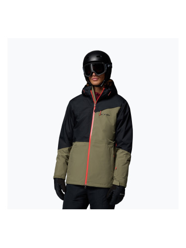 Мъжко скиорско яке Columbia Iceberg Point II stone green/black