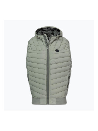 Мъжки елек Pitbull Naylor Padded Hooded dusty salvia