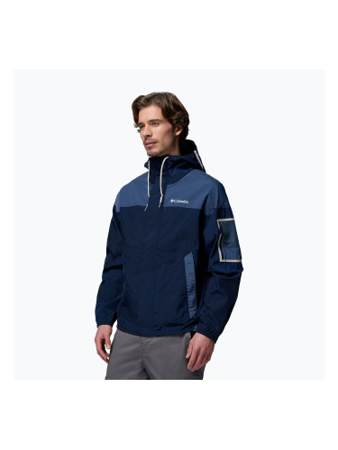 Мъжко ветроустойчиво яке Columbia Challenger II Windbreaker collegiate navy/dark mountain