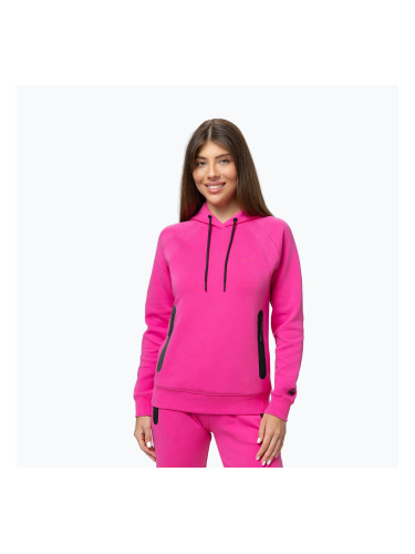 Дамски суитшърт Pitbull Explory Hooded candy pink