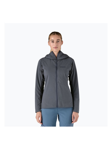 Дамско хибридно яке Patagonia Nano-Air Ultralight с пълноцип и качулка в цвят смолдер блу