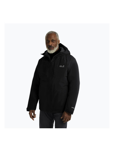 Мъжко пухено яке Jack Wolfskin Icecape 2L Down Ins Rds black