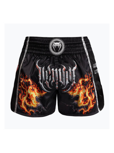 Мъжки шорти за тренировка Venum Gladiator 5.0 Muay Thai Shorts black/neon orange