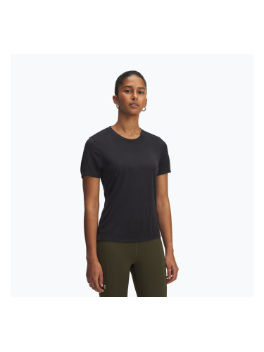 Дамска тениска за бягане Under Armour Launch Jacquard black/reflective