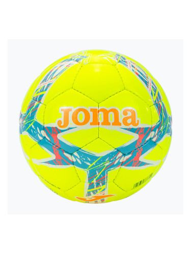 Футболна топка Joma Dali III yellow/fluor turquoise размер 3
