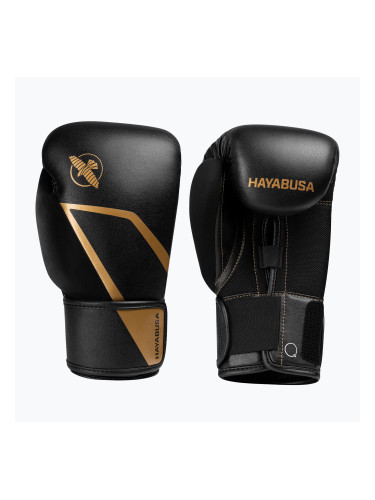 Боксьорски ръкавици Hayabusa E1 Boxing black/gold