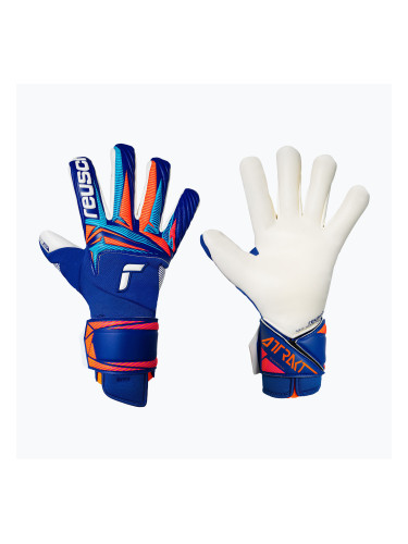 Вратарски ръкавици Reusch Attrakt Gold X Guardian sharp blue/white/shocking orange