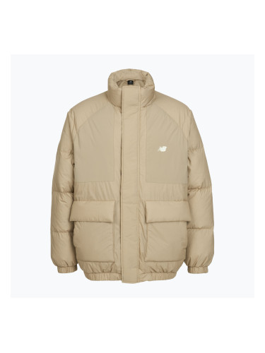 Мъжко пухено яке New Balance NBX Academy Mix Down beige