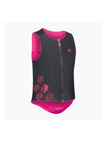 Детска предпазна жилетка Komperdell Ballistic Flex Fit Pro Jr black/pink