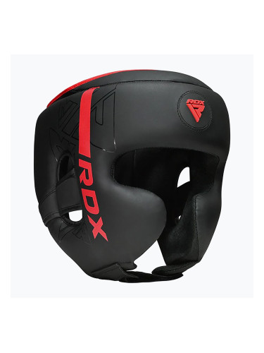 Боксова каска RDX F6 Kara Head Guard червена