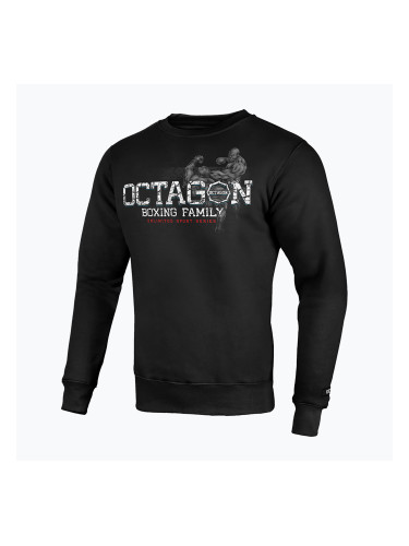 Мъжки суитшърт Octagon Boxing Family черен