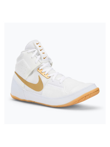 Обувки за борба Nike Fury white/metallic gold