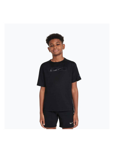 Детска тениска Nike Multi Tech Dri-Fit black/black