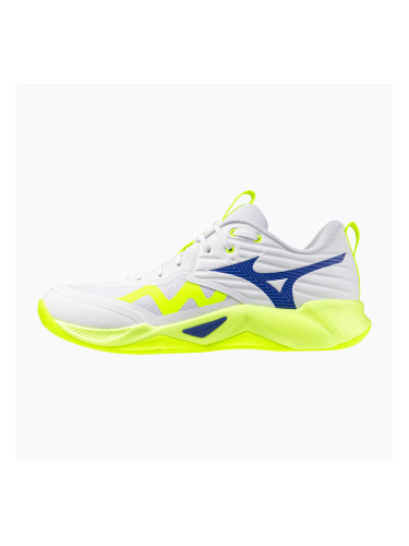 Волейболни обувки Mizuno Wave Momentum Pro white/lightning yellow/dazzling blue