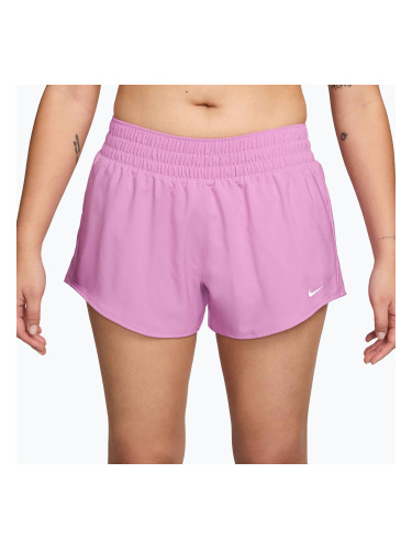 Дамски шорти Nike One Dri-Fit 3” light magenta/white